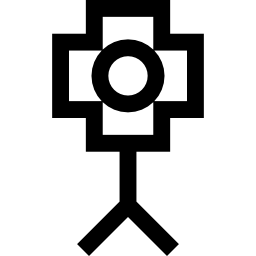 riflettore icona