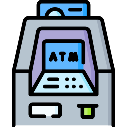 máquina atm Ícone