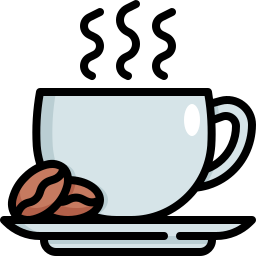 Горячий кофе иконка