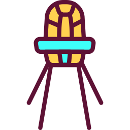 Feeding chair icon