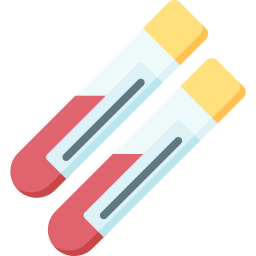 Blood sample icon