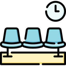 sala de espera icono