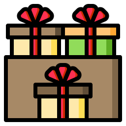 Подарочные коробки иконка