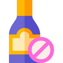 No alcohol icon