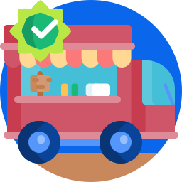 Food truck icon