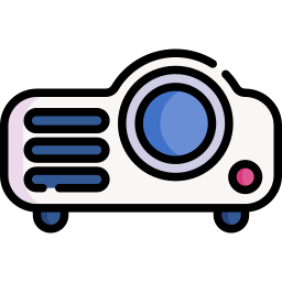 Video projector icon