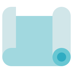 Yoga mat icon