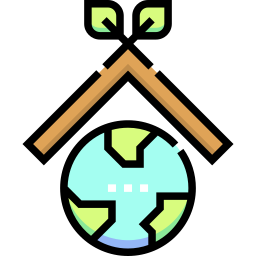 Planet earth icon