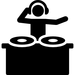 disc jockey icono