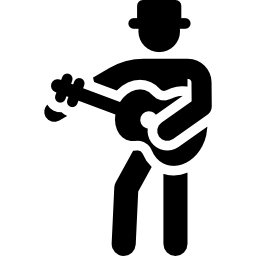 guitarrista Ícone