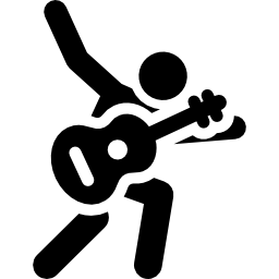 guitarrista icono