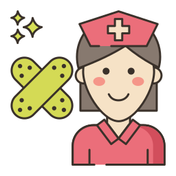 Medical assistant icon
