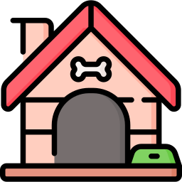 Dog house icon