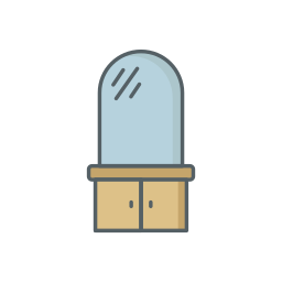 Dressing table icon