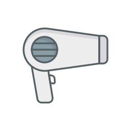 Hair dryer icon