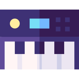 pianino elektryczne ikona