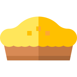 pie de manzana icono