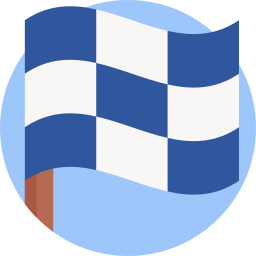 Racing flag icon