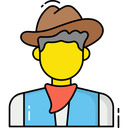 cowboy icona
