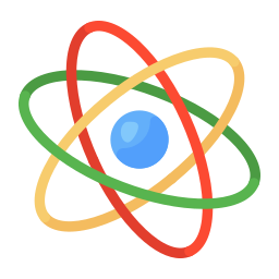 estructura atomica icono