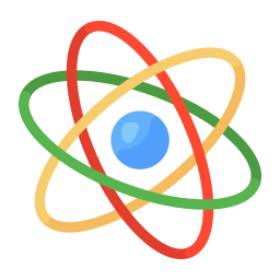 structure atomique Icône