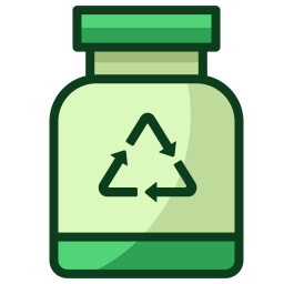 botella reutilizable icono