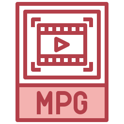 mpg-formaat icoon