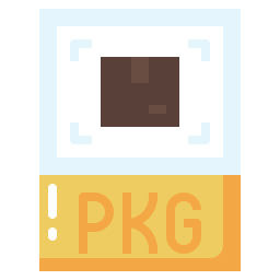 fichier pkg Icône