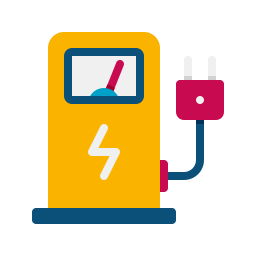 station de charge Icône