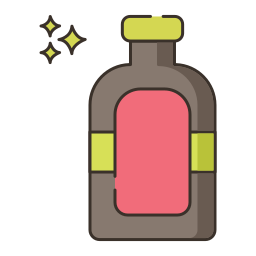 botella de ron icono