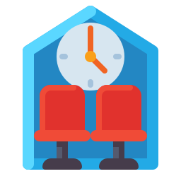 Waiting room icon