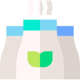 Eco factory icon