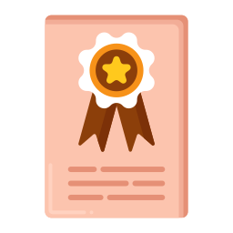 certificados icono
