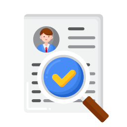 Resume and cv icon