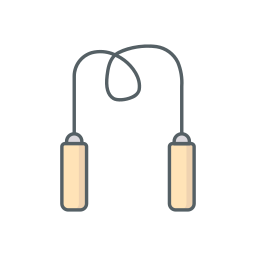 corda per saltare icona