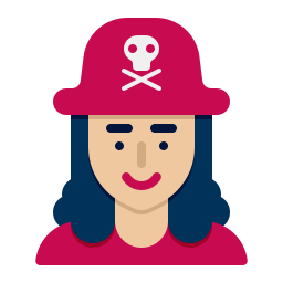 pirata icono