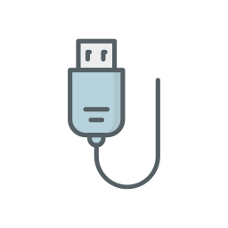 puerto usb icono