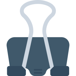 Paper clip icon