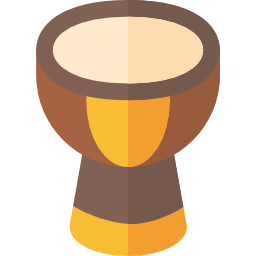 tambor africano Ícone