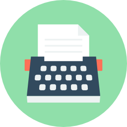 Typewriter icon