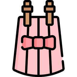 Baby dress icon