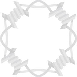 Barbed wire icon