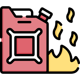 incendio doloso icona