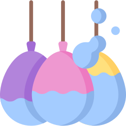 Воздушные шары с водой иконка