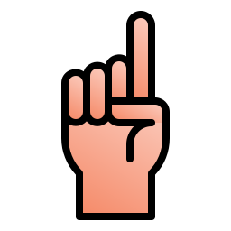 zeige hand icon