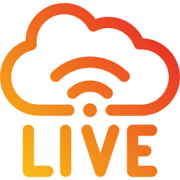 Live streaming icon
