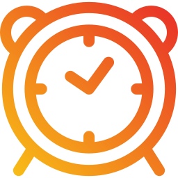 Alarm clock icon