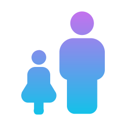 Отец и дочь иконка