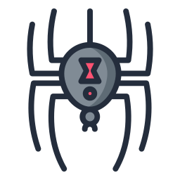 Black widow icon