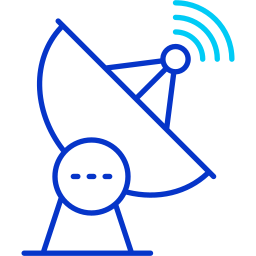 satelliet schotel icoon